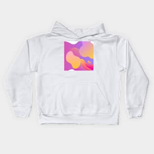 Minimalist abstract color Kids Hoodie